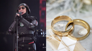Tool's Maynard James Keenan and wedding rings
