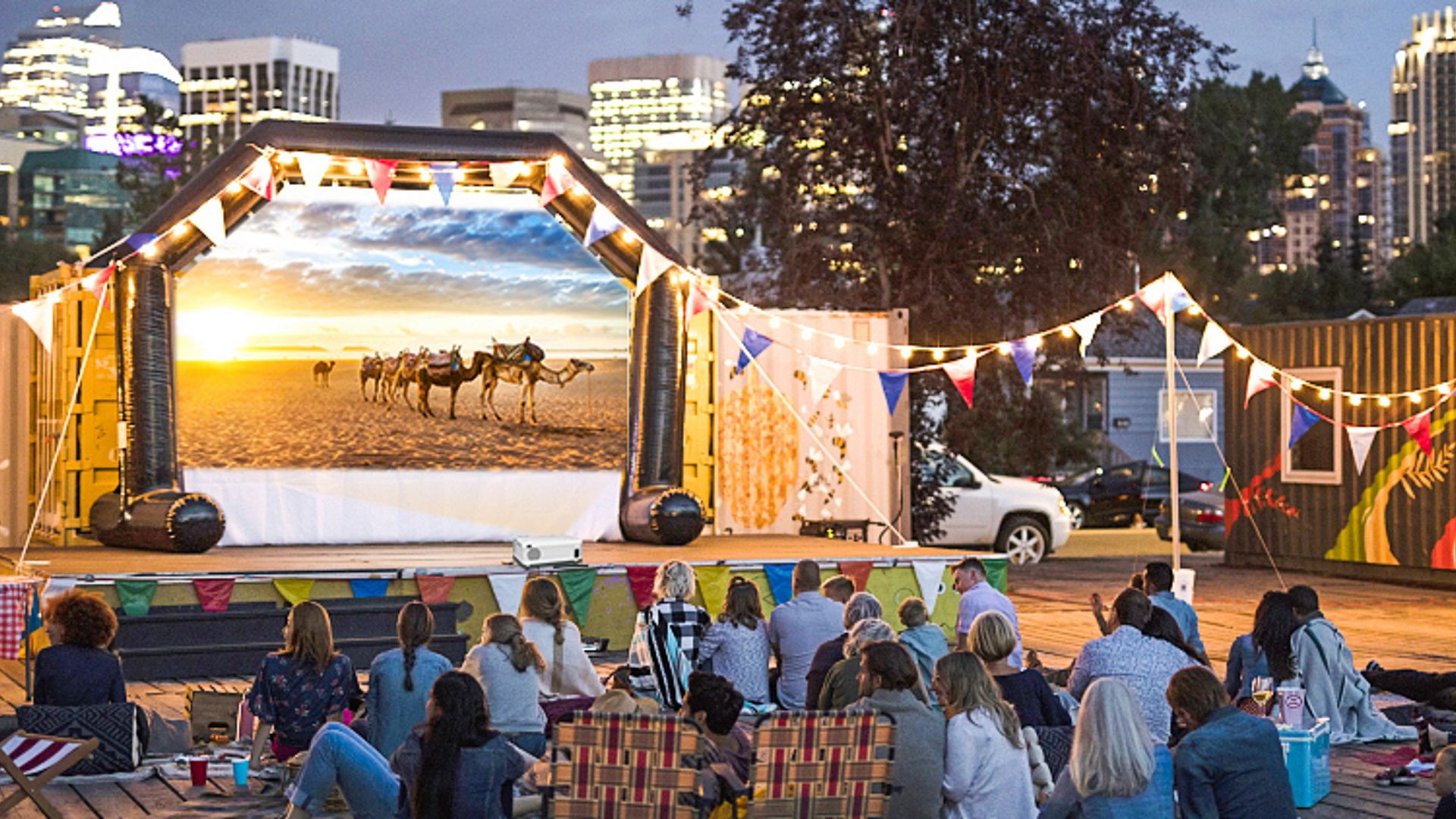 Best outdoor projector 2021 get the theater experience outside Real Homes