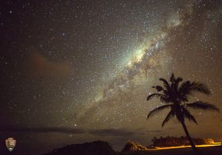 A stunning image captures the Milky Way in the night sky above the National Park of American Samoa.