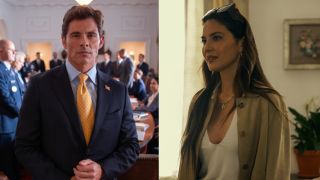 James Marsden in Paradise side by side with Olivia Munn in Your Friends and Neighbors.