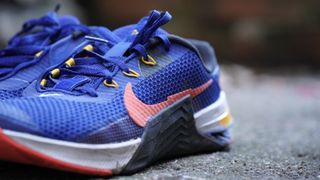 Nike Metcon 7 review: detail shot of the workout shoes