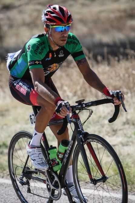 Luis Amaran (Jamis) held onto his sprint jersey through the final day