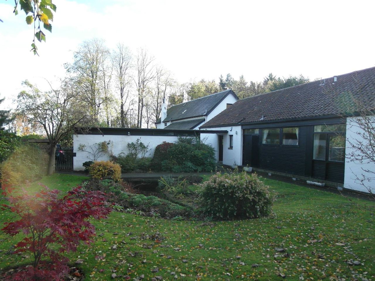 shot of bungalow before extension
