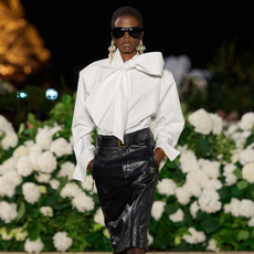 Saint Laurent runway ss26 blouse