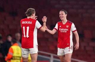 Arsenal v Wolfsburg – UEFA Women’s Champions League – Quarter Final – First Leg – Emirates Stadium