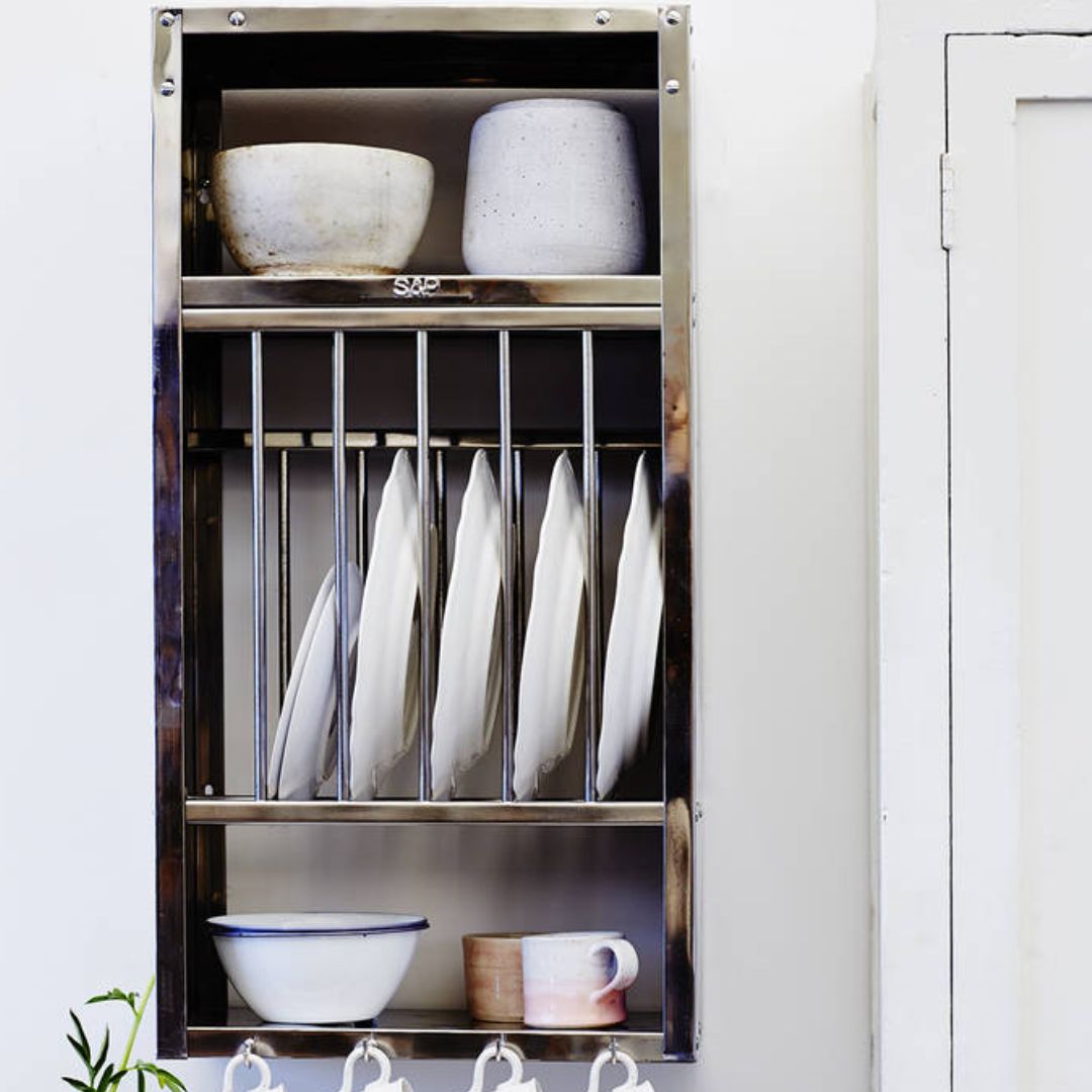 Stovold & Pogue, Mini Stainless Steel Plate Rack
