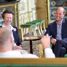 Princess Anne and Prince William