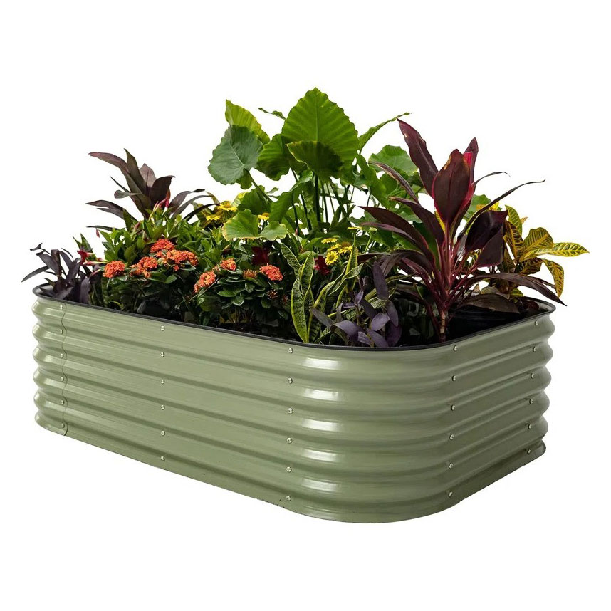 6 in 1 Modular Metal Raised Garden Bed