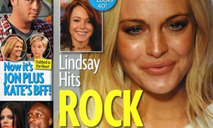 Well, Lindsay hit "rock bottom" again.