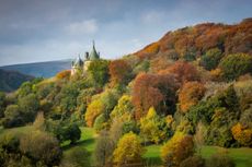 Castell Coch, Wales, was one of the centres of the early wine industry.