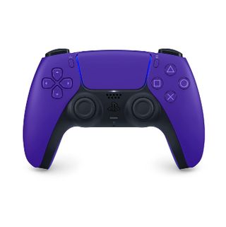 Purple PlayStation DualSense image cropped to square