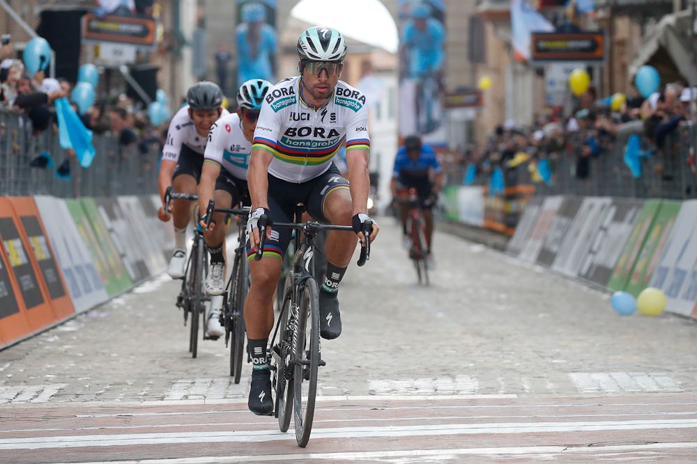 Peter Sagan finishes second at Tirreno-Adriatico stage 5