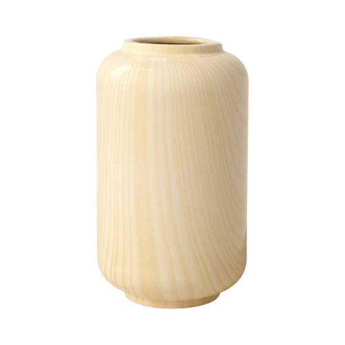 Target, Tall Ceramic Vase Wood Grain Pattern - Room Essentials