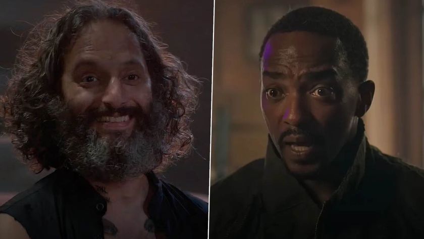 Jason Mantzoukas and Anthony Mackie in Twisted Metal