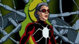 Joan Boocock Lee as Madame Web on Spider-Man: The Animated Series