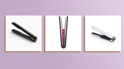 Three of the best hair straighteners including Dyson GHD and BaByliss
