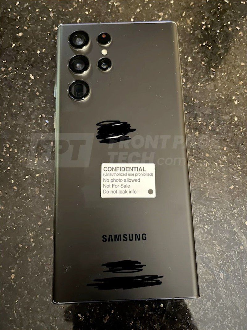 Galaxy S22 Ultra Leak