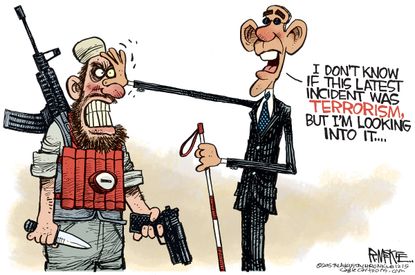 Obama cartoon U.S. Terrorism