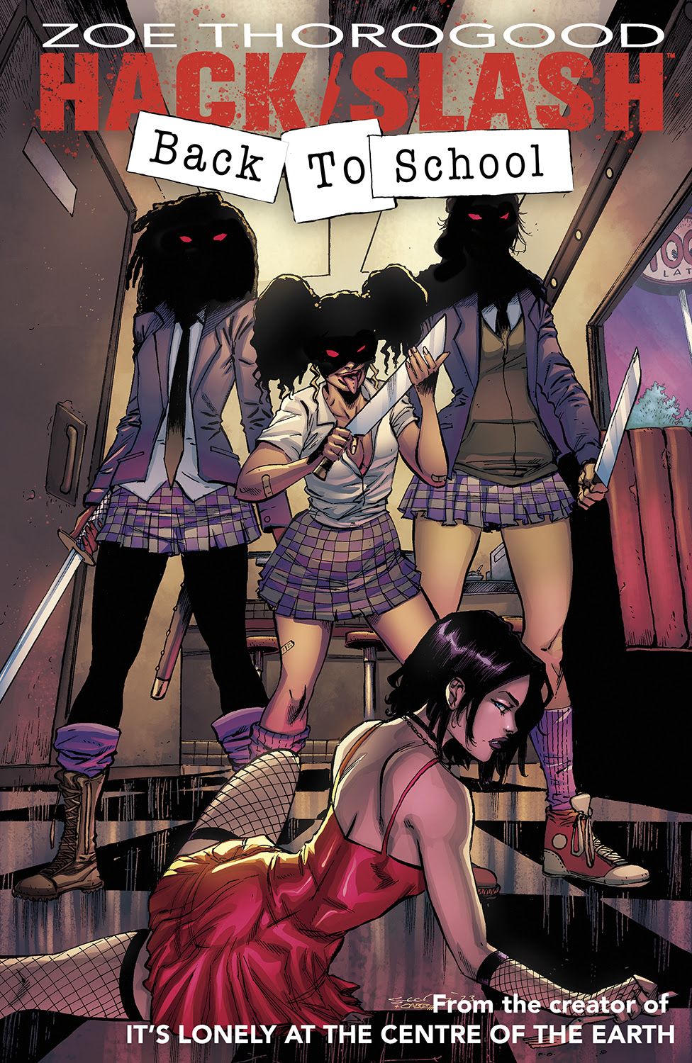 Alternative covers for Hack/Slash: Back to School #1