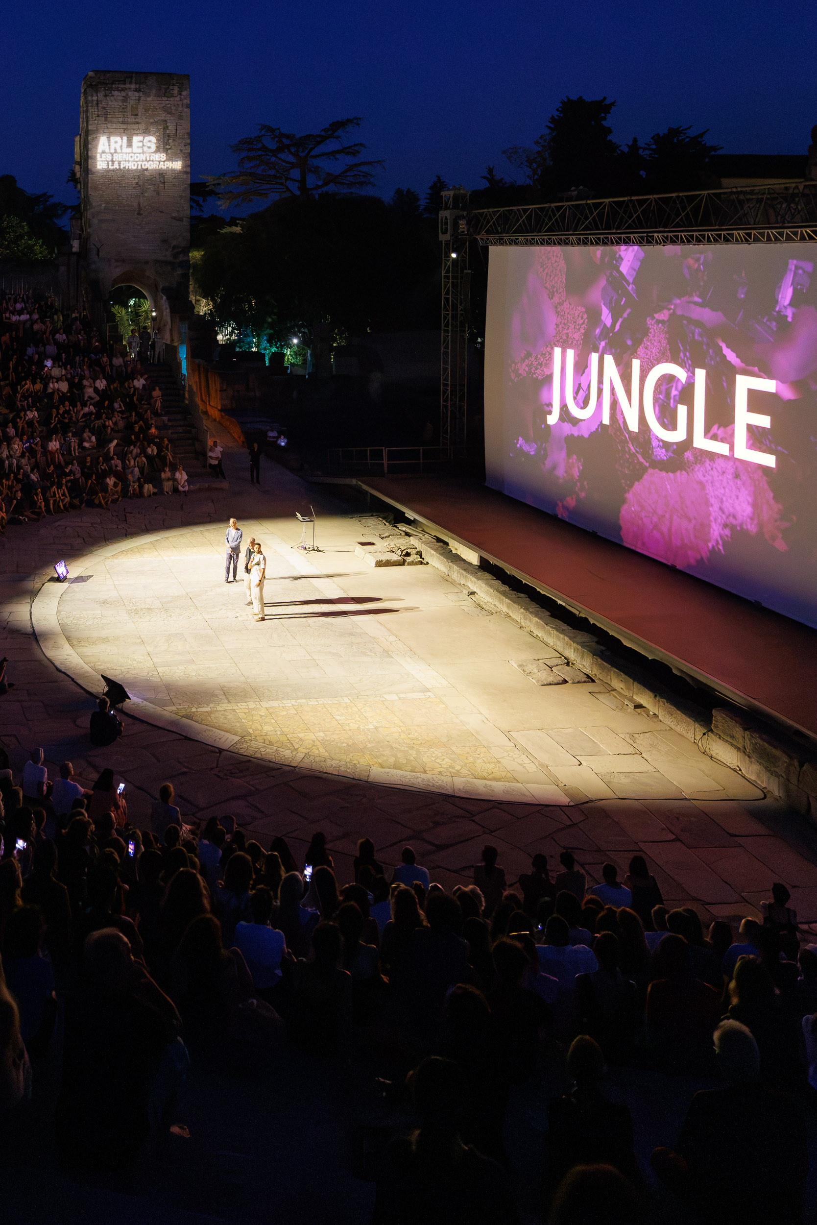 Prix Pictet at The Night at the Th&amp;eacute;&amp;acirc;tre Antique, announcing the theme of its 12th cycle Jungle, followed by a presentation by Alfredo Jaar, laureate of the cycle Storm. July 9, 2026.