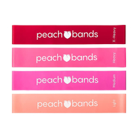 Peach Bands Resistance Bands Set: was $19.95 now $15.95 (save $4)