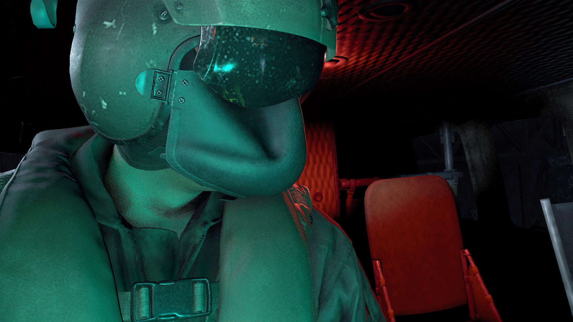 Helicopter pilot Mike in Resident Evil 4 remake