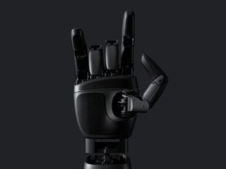 The hand of Pudu's D9 robot