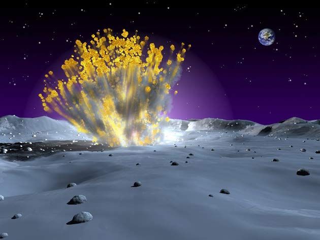 SMART-1 Space Probe Slams into the Moon | Space