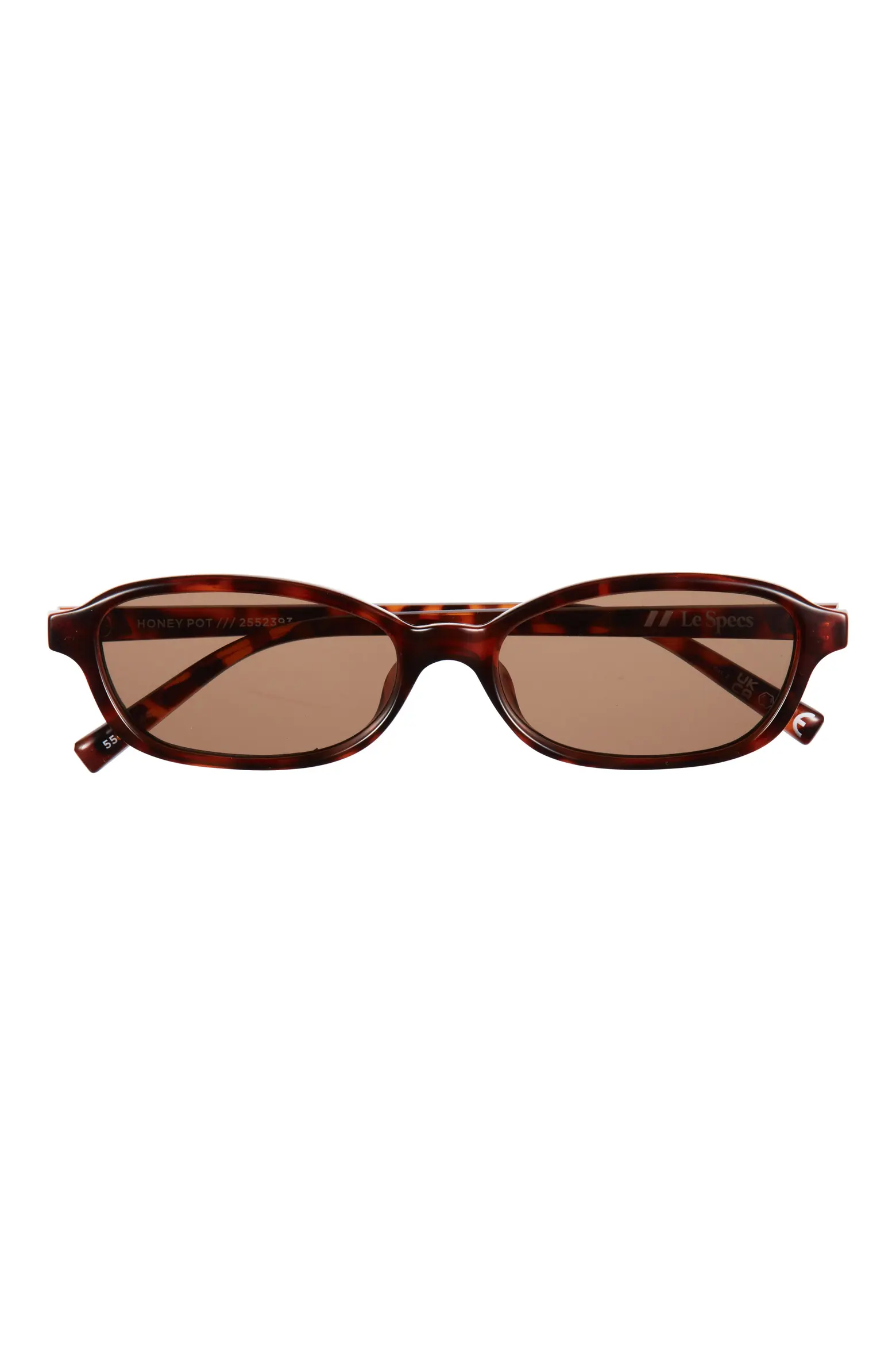 Le Specs, Honey Pot 55mm Oval Sunglasses
