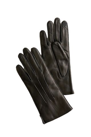 Italian Leather Tech-Touch Gloves