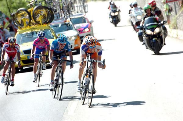 Laurens Ten Dam (Rabobank) and Daniel Martin (Garmin-Sharp)