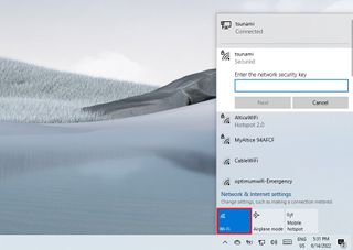 Windows 10 disconnect Wi-Fi