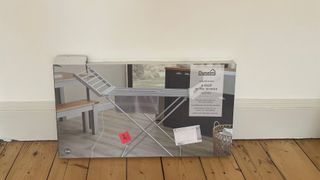 Dunelm Heated Airer With Wings box