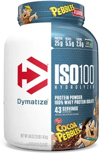 Dymatize ISO100 Hydrolyzed Protein Powder | Was $74.99, now $54.99 at Amazon