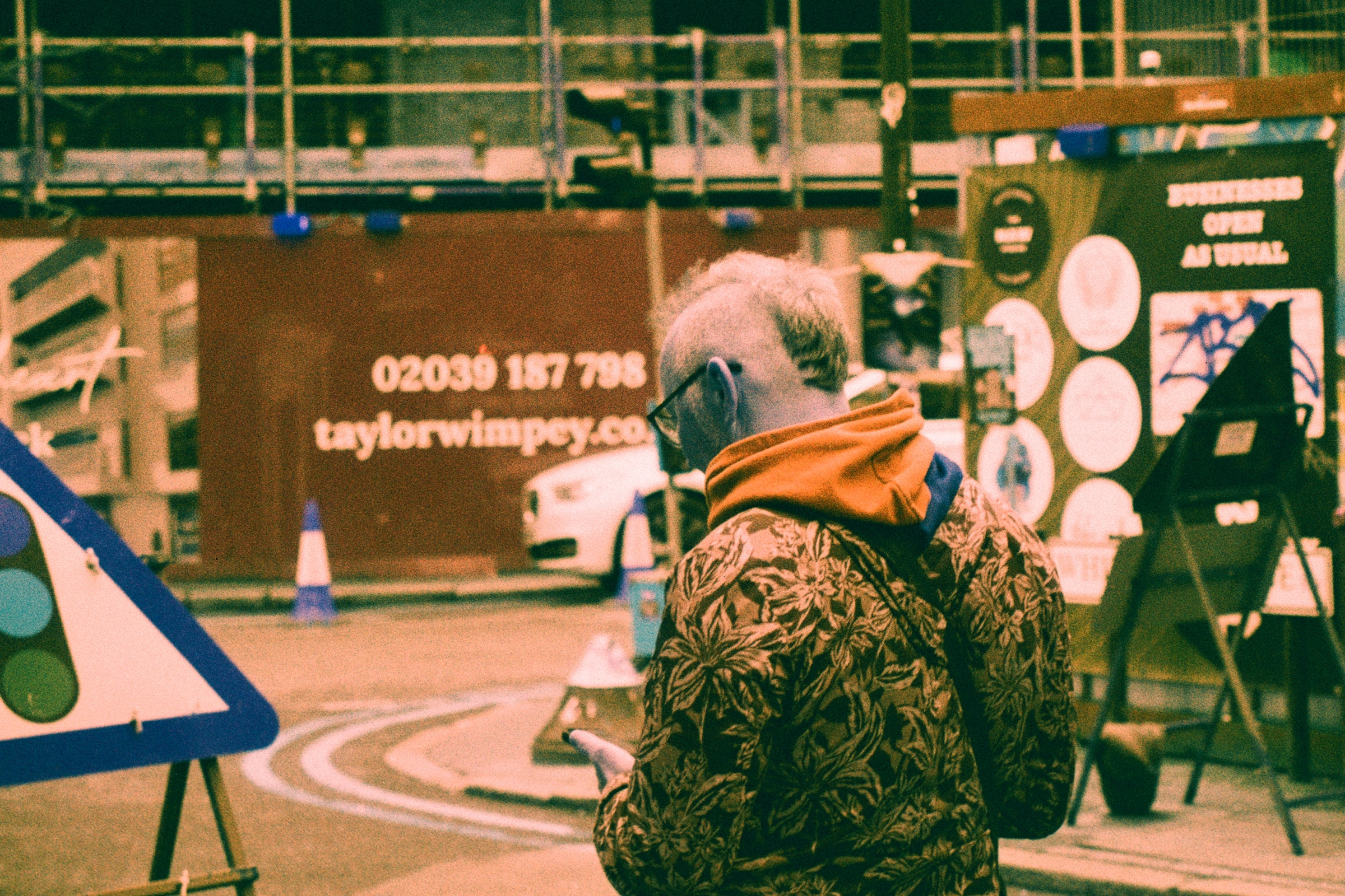 Harman Switch Azure 35mm film sample image