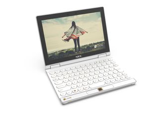 Lenovo Lavie Mini in laptop mode