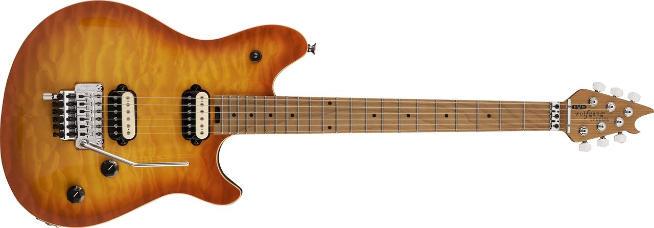 EVH Wolfgang Special QM &ndash; Baked Maple Fingerboard, Solar