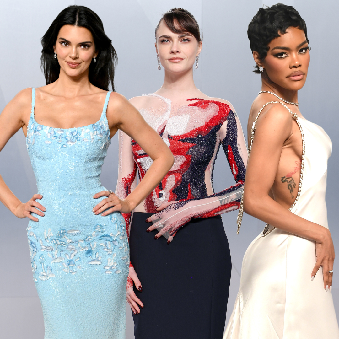Kendall Jenner Cara Delevigne and Teyana Taylor at the 2026 Vanity Fair Oscars Party