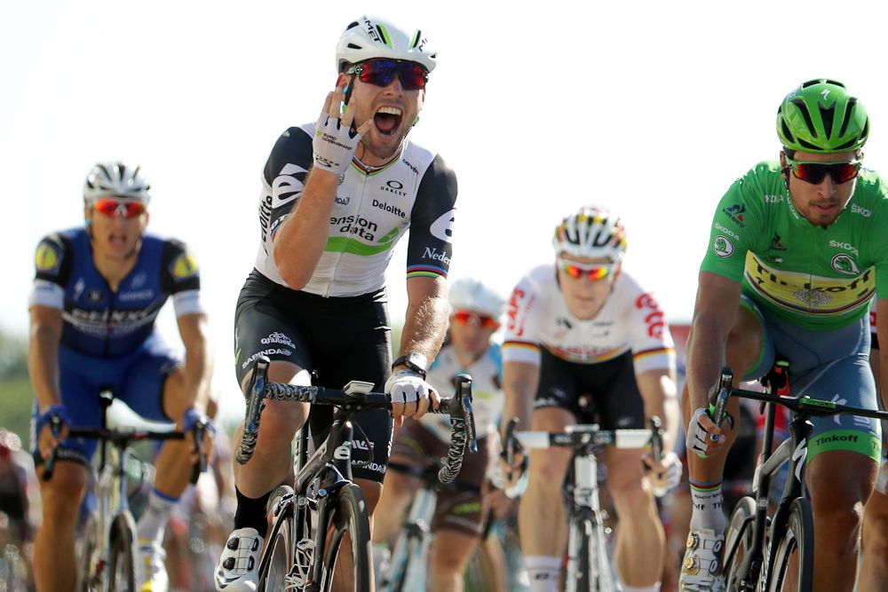 Four stage wins so far in the 2016 Tour for Mark Cavendish