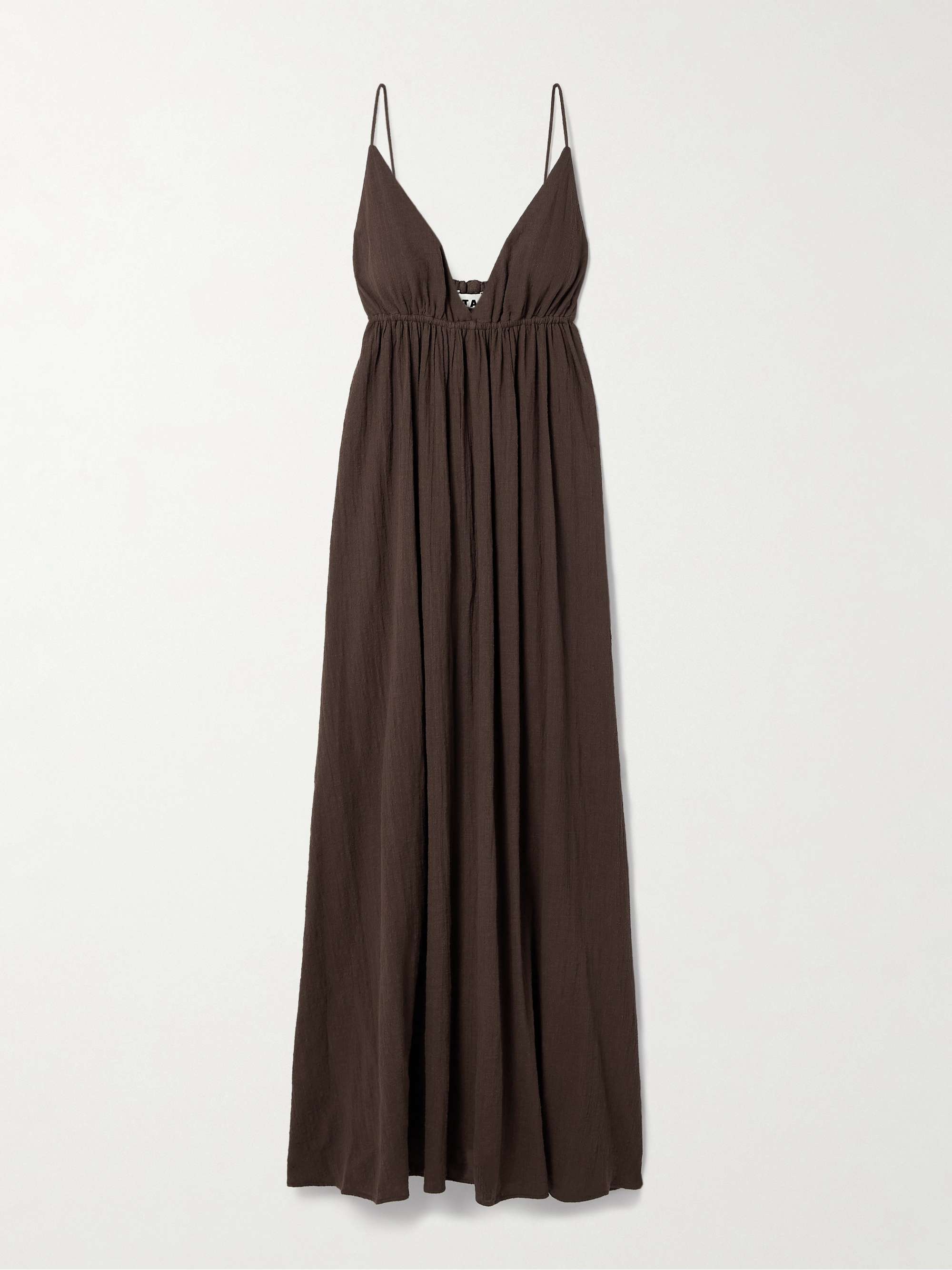 Hanna Cotton-Gauze Maxi Dress