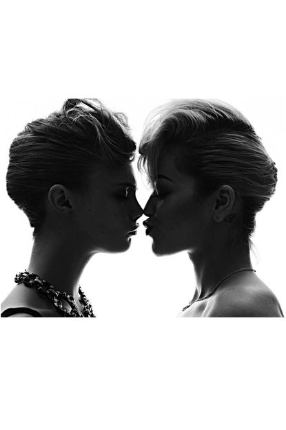 Cara Delevingne and Rita Ora do shoot for Rankin's Hunger Magazine
