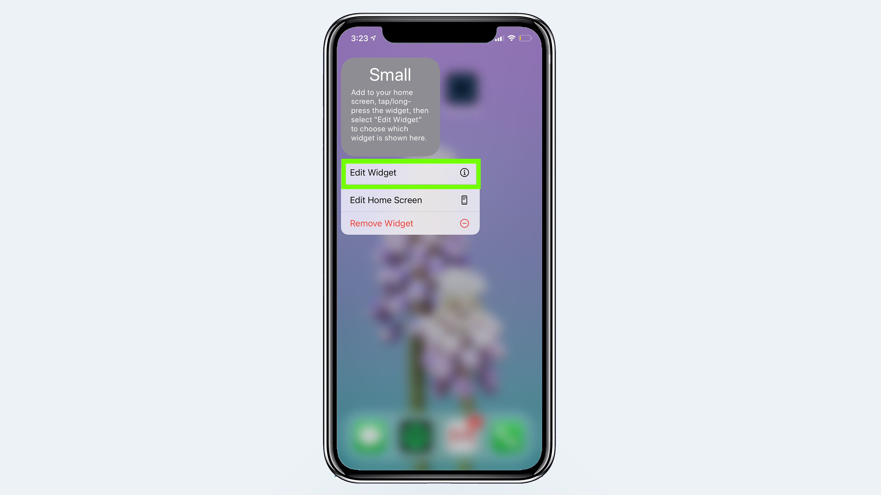 How to make custom iPhone widgets