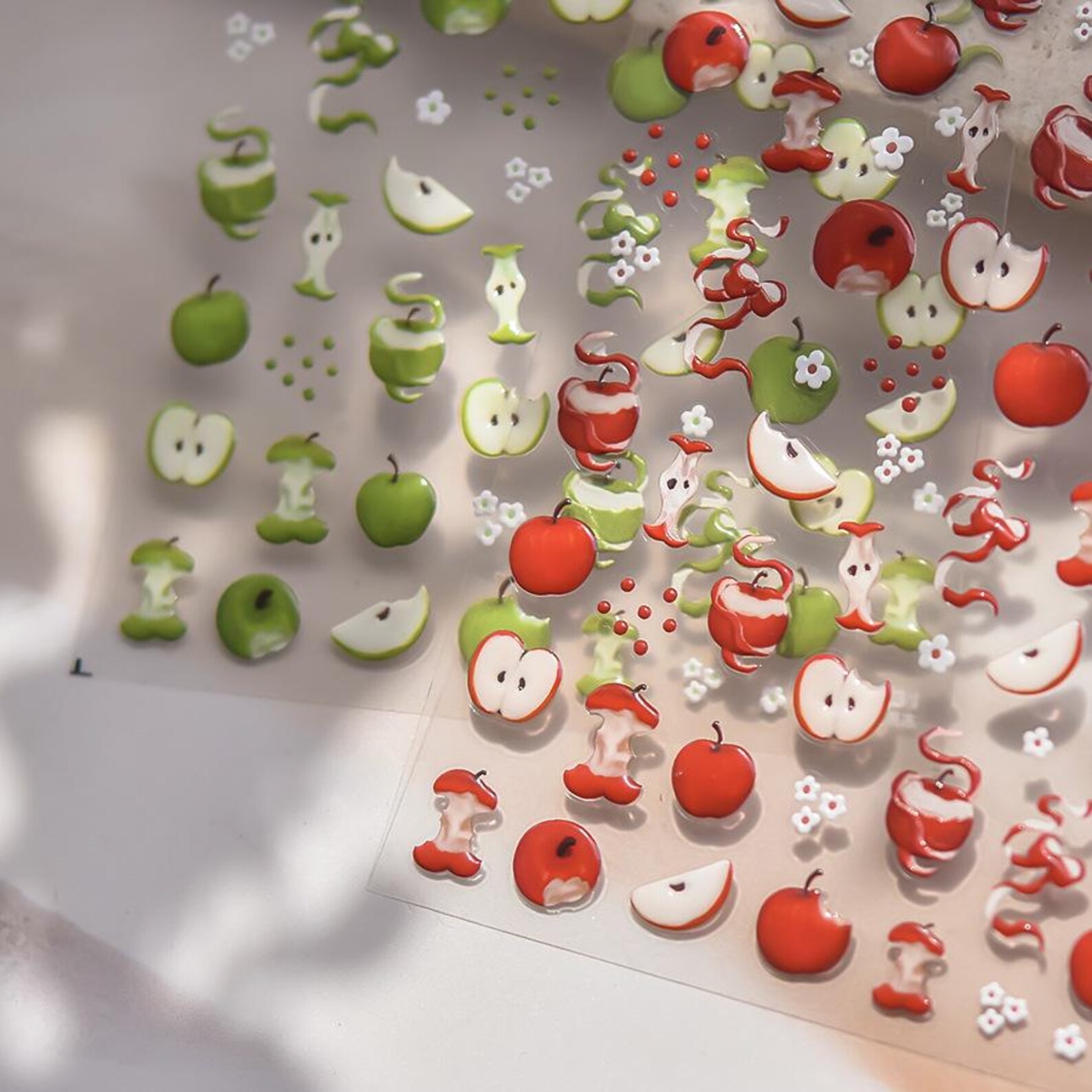 apple nail stickers
