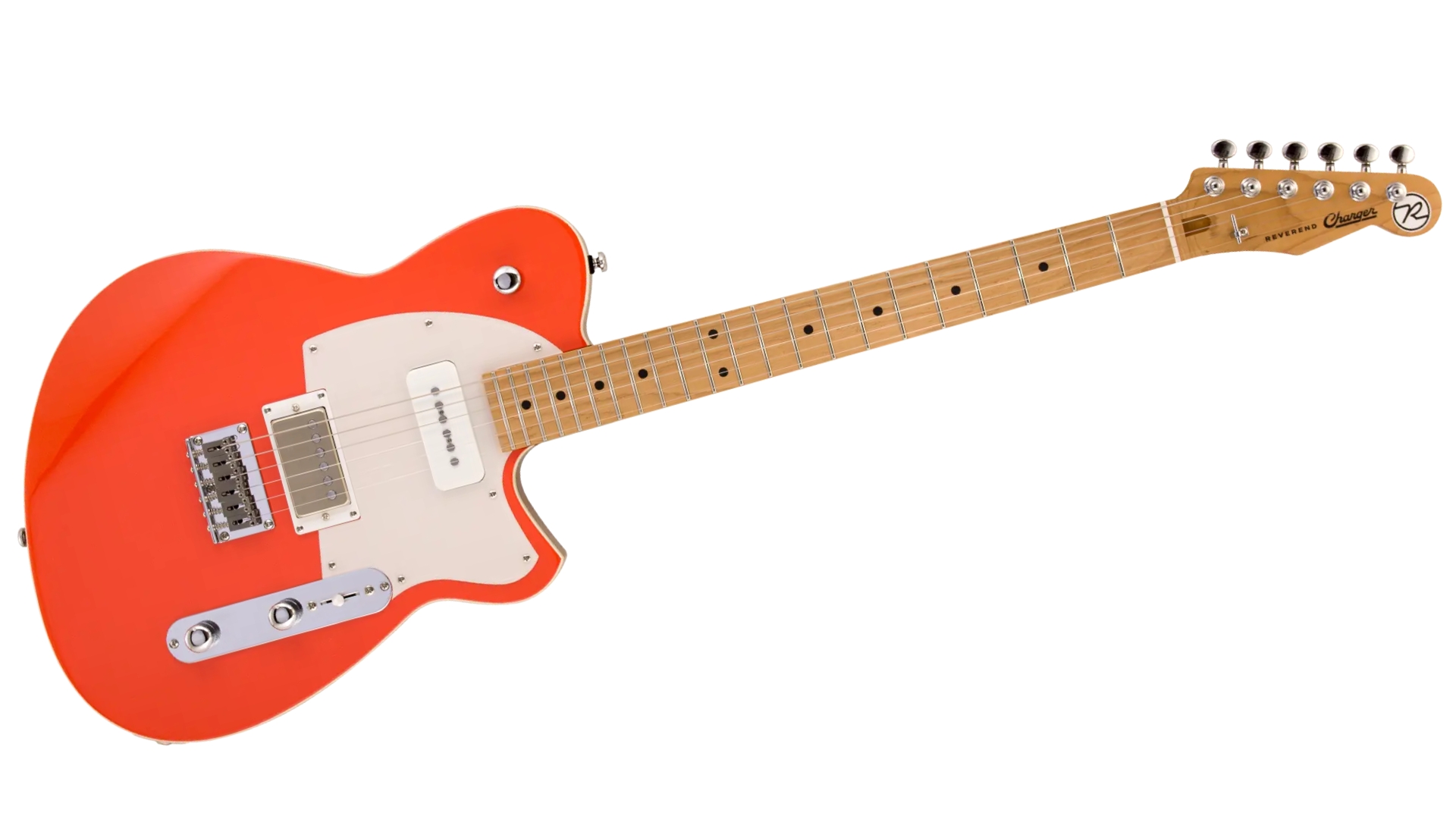 A Reverend Charger H90 electric guitar