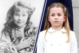 Unearthed picture shows Princess Charlotte’s striking resemblance to The Queen Mother