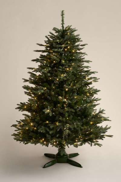 M&amp;amp;S 6ft Pre-Lit Grand Fir Rotating Christmas Tree &amp;pound;260