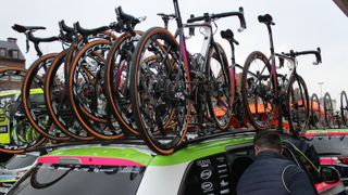 Switching to disc brakes means a complete overhaul of a team's system