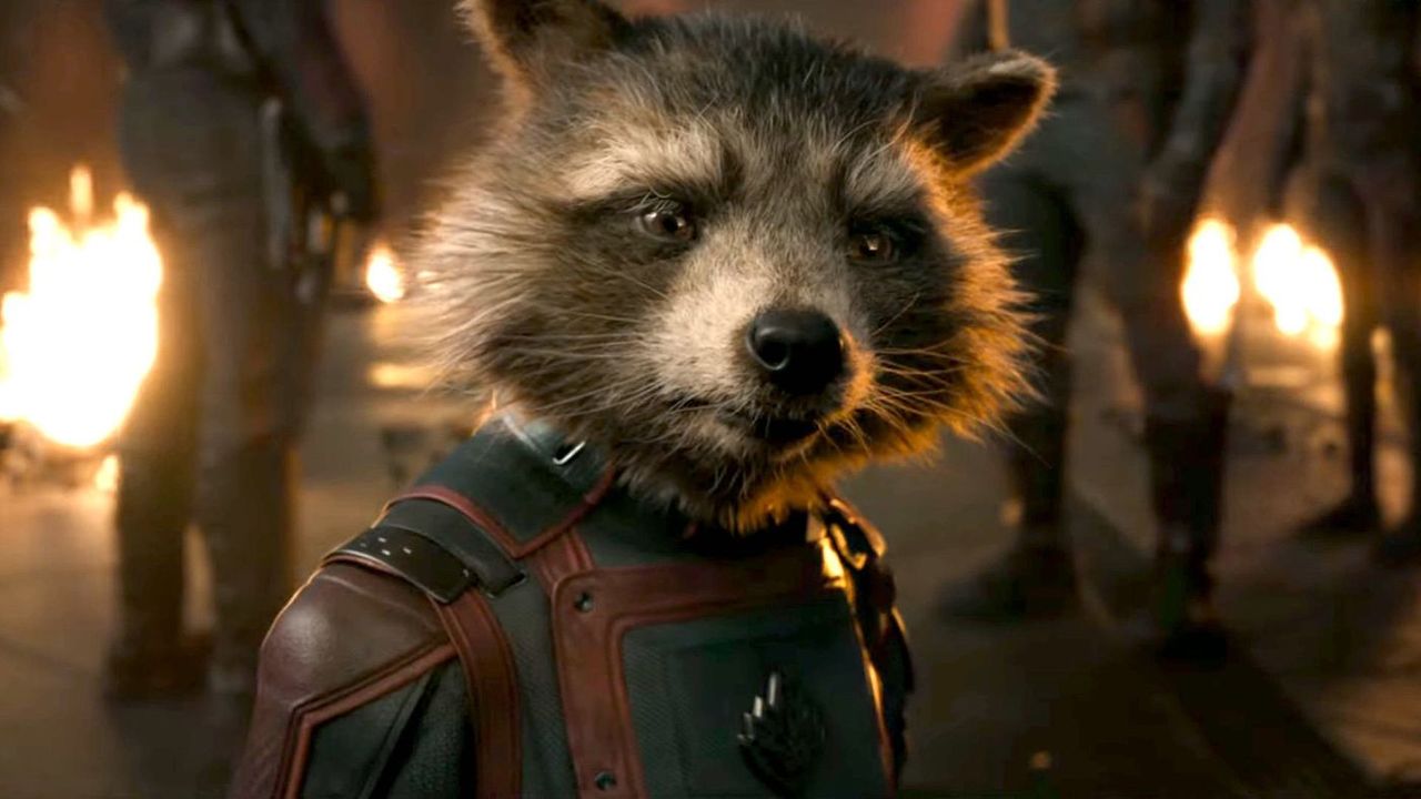 Rocket in Guardians of the Galaxy