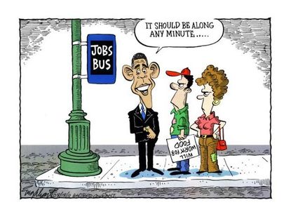 Obama's delayed jobs bus