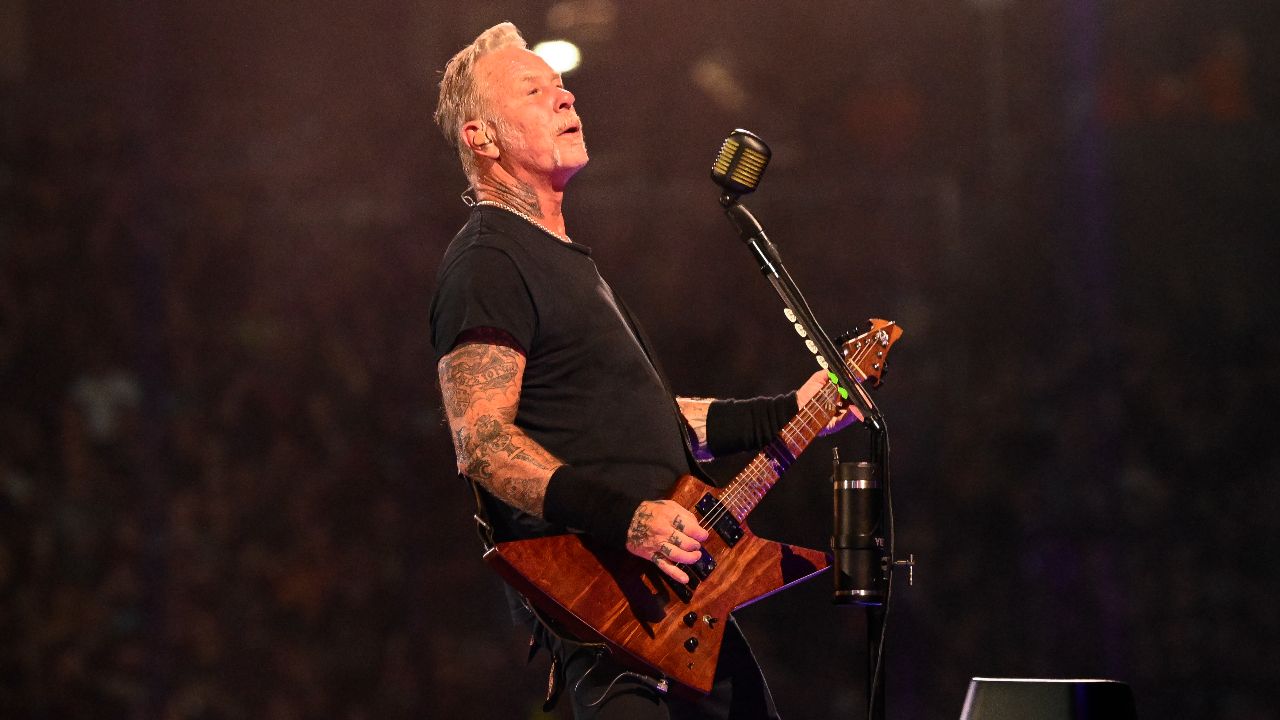 Two Metallica fans have been arrested after climbing over part of the band's set at a show in Perth, Australia on...